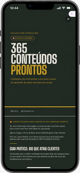 Escolhe o conteúdo e posta